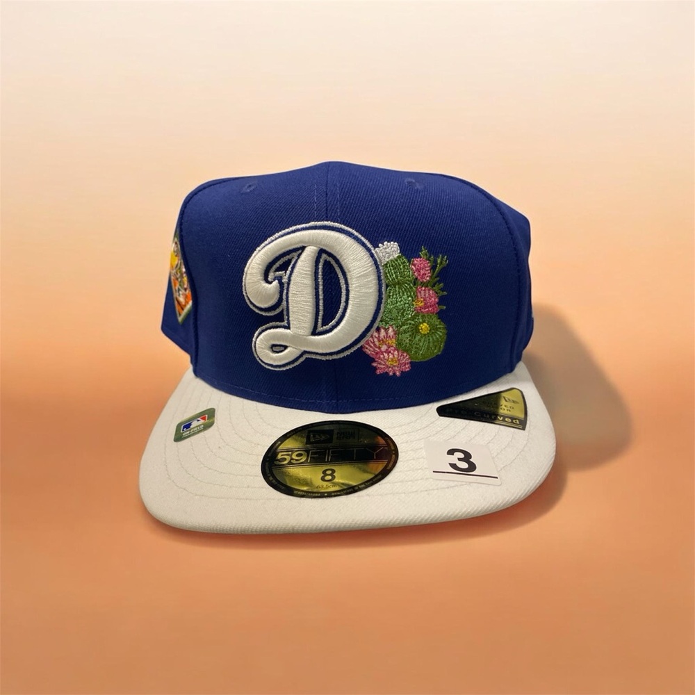 La Dodgers New era 26 spring training 59FIFTY hat floral cactus